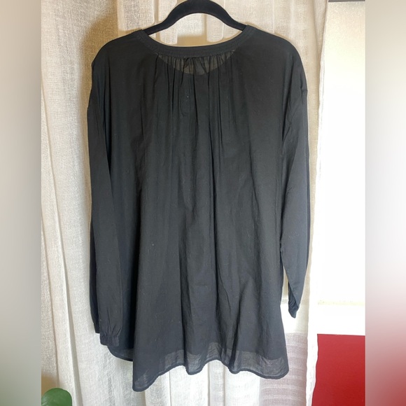 NWT Treasure & Bond Gauzy Cotton Blouse Size Large - Picture 4 of 10